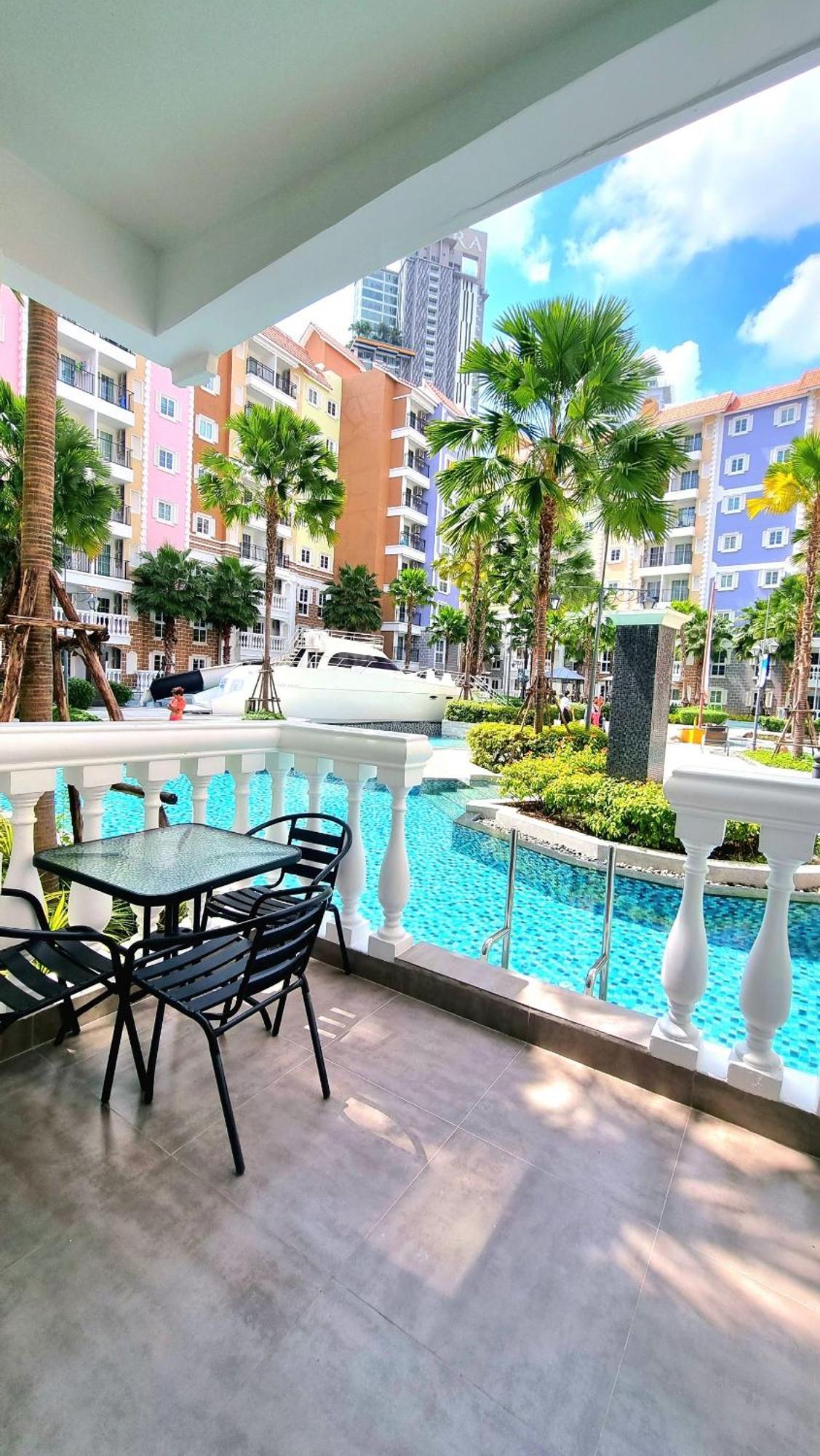 Seven Seas Cote D'Azur Resort Jomtien Na Chom Thian Exterior foto